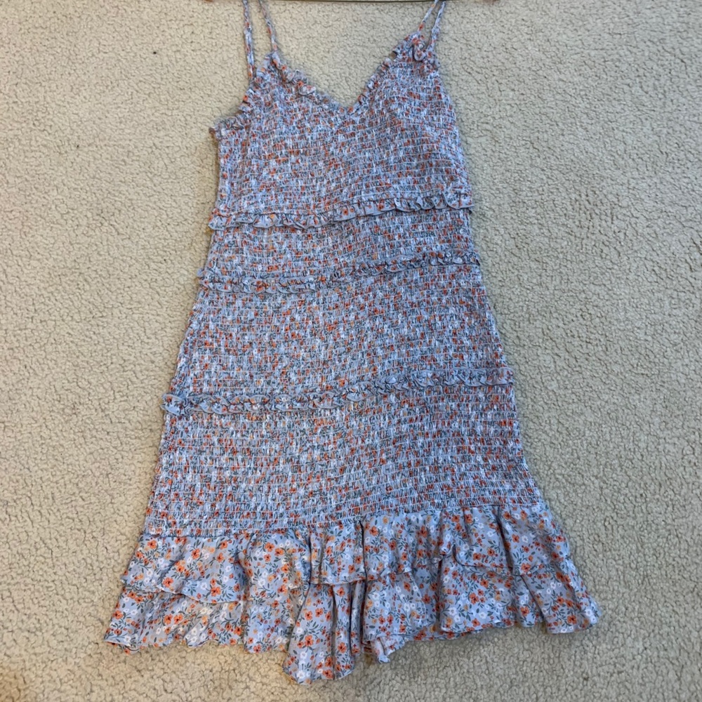 Floral summary dress